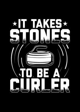 Curling Saying curler Gift