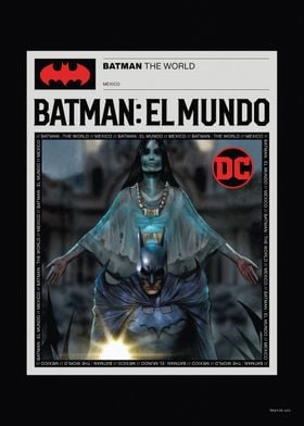 Batman The World Mexico' Poster by DC Comics | Displate