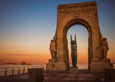 Corniche of Marseille