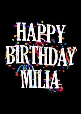 Happy Birthday Milia