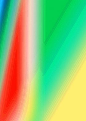 red green yellow abstract