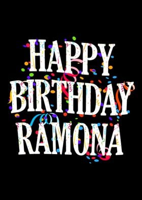 Happy Birthday Ramona