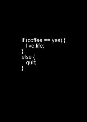 PC Nerd Coder Coffee Code