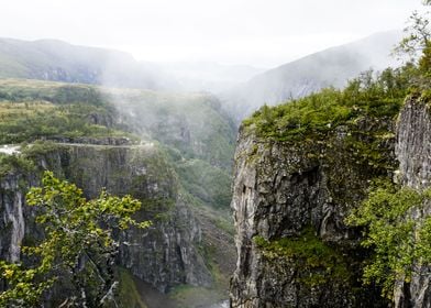 Waterfall Voeringsfossen