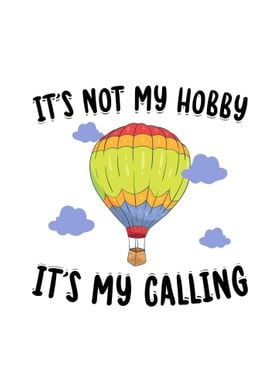 Hot Air Balloon Hobby Gift