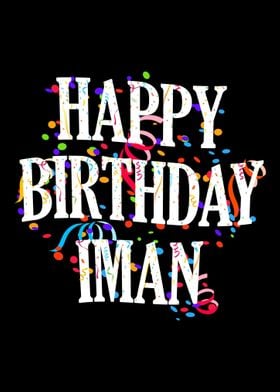 Happy Birthday Iman