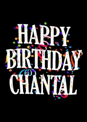 Happy Birthday Chantal