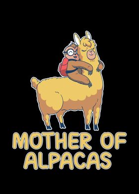 Mother of alpacas