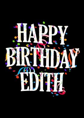 Happy Birthday Edith