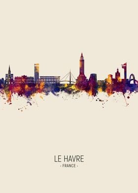 Le Havre Skyline France