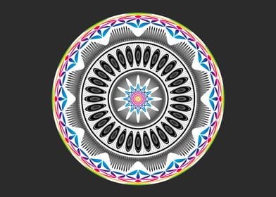 Fancy mandala design