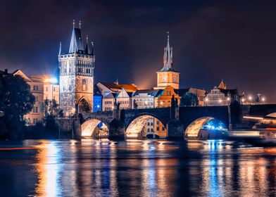 Night in Prague