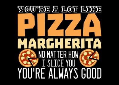 Margherita Pizza Joke Food