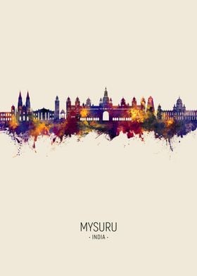 Mysuru Skyline India