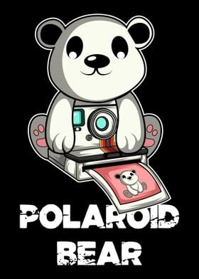 Polaroid Bear Photographer