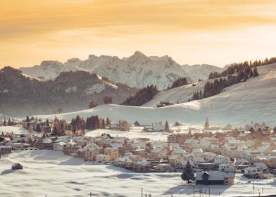 Sunrise in Switzerland