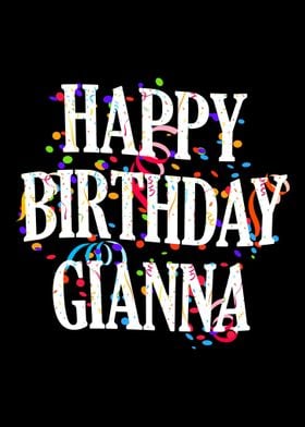 Happy Birthday Gianna