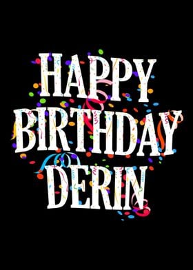 Happy Birthday Derin