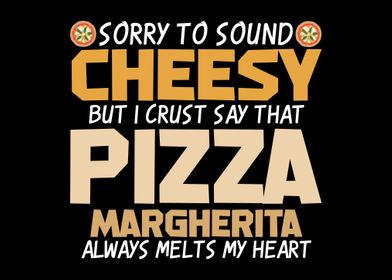 Margherita Pizza Joke Food