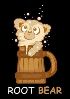 Root Bear Beer Lover Gift