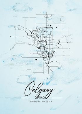 Calgary Alpha Watercolor