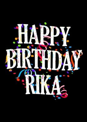 Happy Birthday Rika