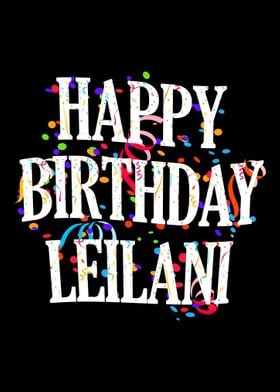 Happy Birthday Leilani