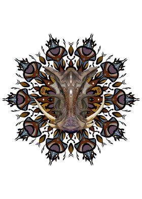 Warthog mandala