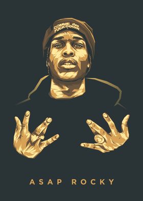Asap Rocky Rapper hip hop
