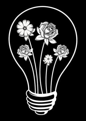 Flower Lightbulb Nature Lo