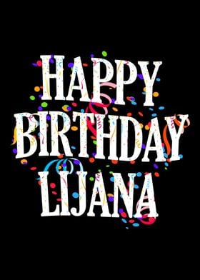 Happy Birthday Lijana