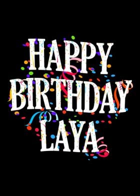 Happy Birthday Laya