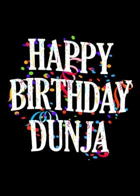 Happy Birthday Dunja