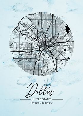 Dallas Alpha Watercolor