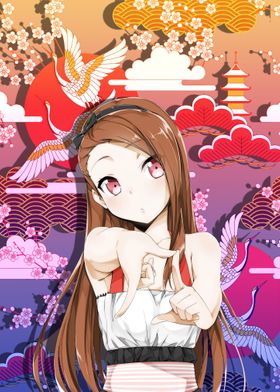 Cute Anime Girl Stile 4