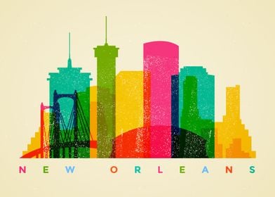 New Orleans Skyline