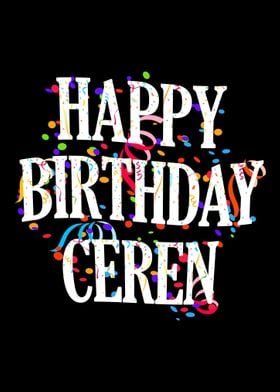 Happy Birthday Ceren