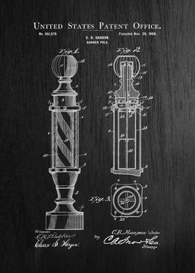 50 Barbers Pole Patent 1