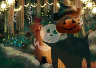 Halloween Forest Parade