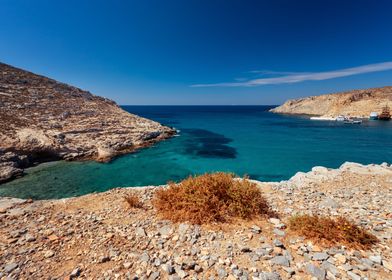 Seascape on a Greek island