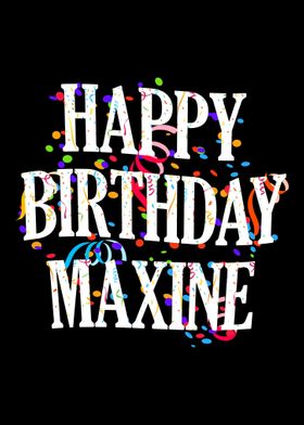 Happy Birthday Maxine