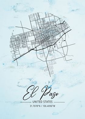 El Paso Alpha Watercolor