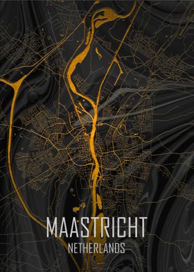 Maastricht Netherlands Map