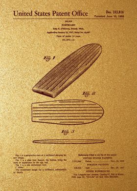 47 Surfboard Patent 1958