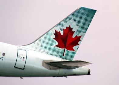 Air Canada A320 Tail