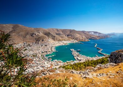 Seascape on a Greek island
