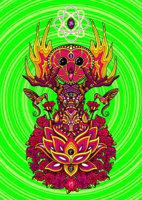 Spiritual Animals Mandala