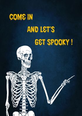 54 Halloween Text skeleto