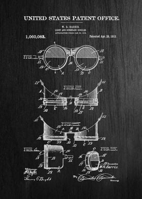 51 Vintage Goggles Patent