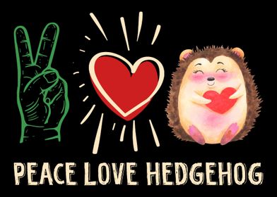 Funny Hedgehog Fun Lovers